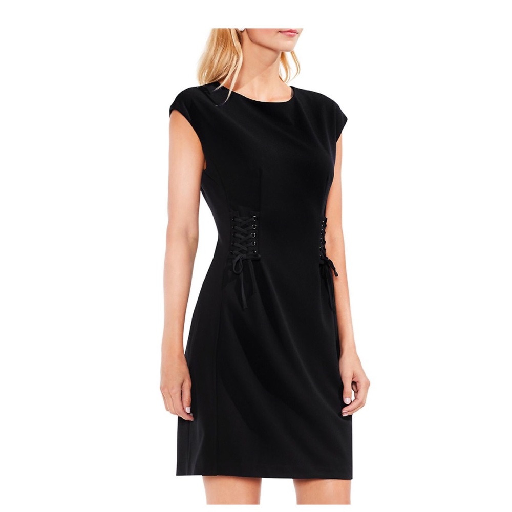 Vince Camuto Women’s Side Lace-Up Dress